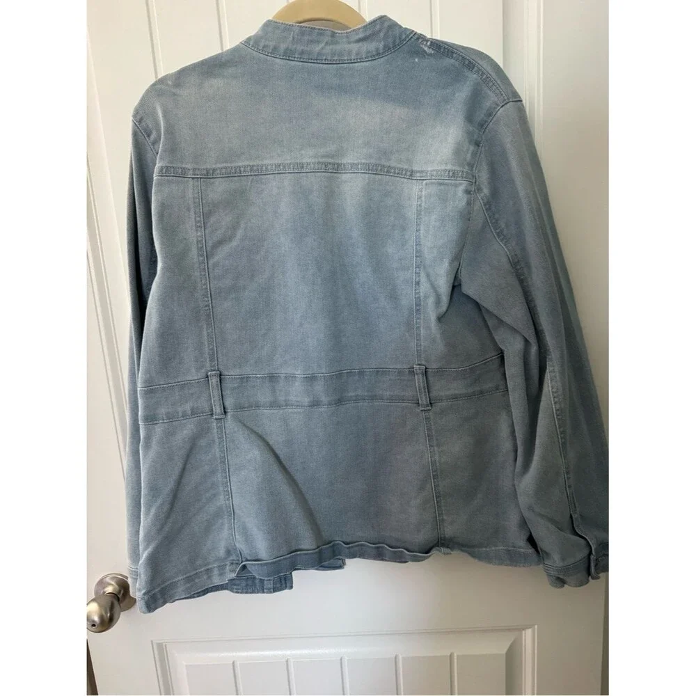 Baccini Women's Blue Jacket - Picture 2 of 3